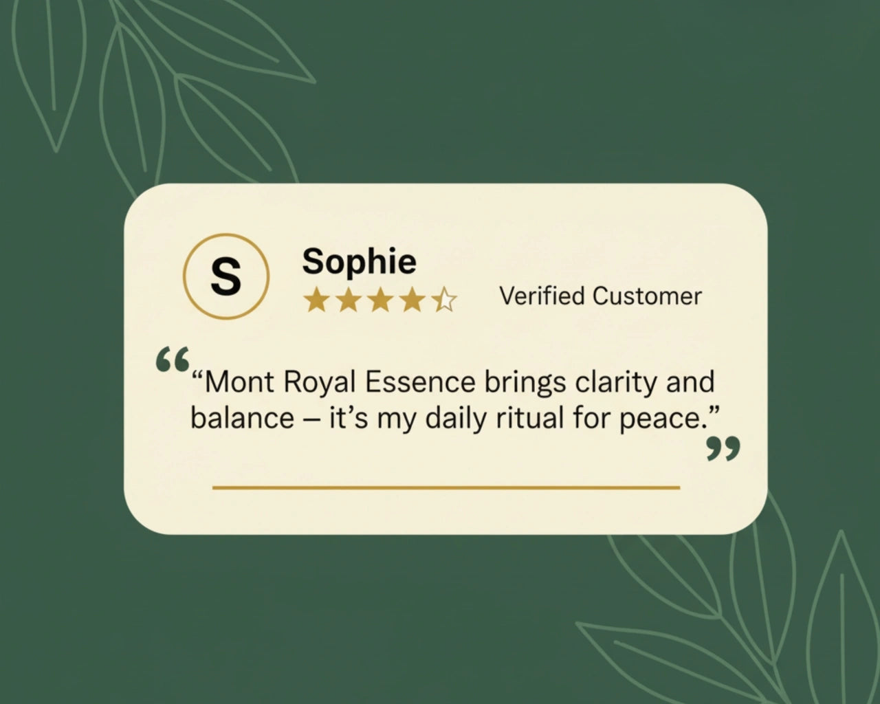 Mont Royal Essence - Limited Edition